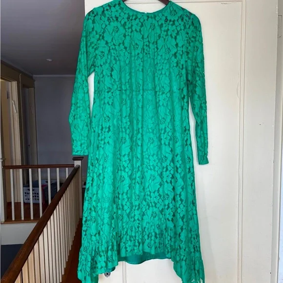 ASOS Green Lace Maternity Swing Dress ASOS Green Lace Maternity Swing Dress
